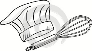 Kitchen Utensils, Cooking & Baking Essentials. vector design Generative AI