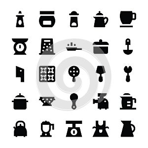 Kitchen Utensils Vector Icons 10