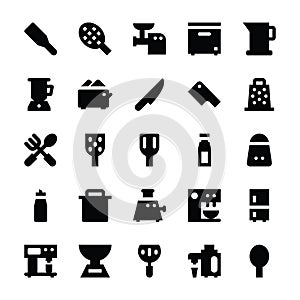 Kitchen Utensils Vector Icons 8