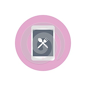 Kitchen vector flat color icon