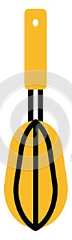 Kitchen whisk, icon