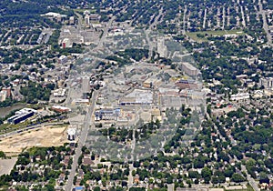Kitchener Waterloo aerial photo