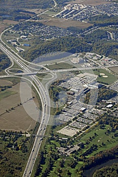 Kitchener Waterloo aerial photo