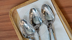 Kitchenware Silver Spoons And Forks