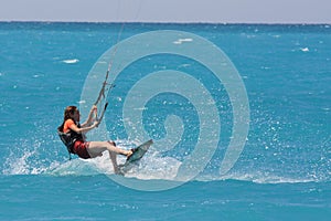 Kite boarder