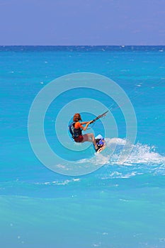 Kite boarder