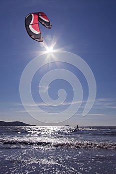 Kite-boarding