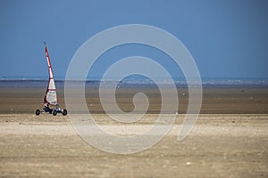 Kite Buggy on the beach