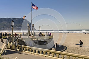 Kite festival in Seaside Oregon