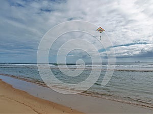 Kite Flying over Cape Hatteras National Seashore