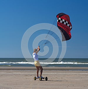 Kite girl