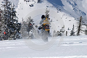 Kite skier photo