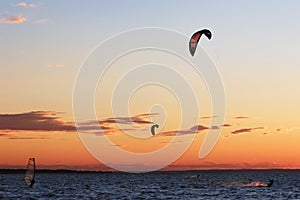 Kite surf competition