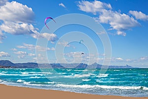 Kite surf in Denia Oliva Gandia in Valencian Community photo