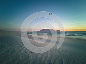 Kite Surf Table Mountain Cape Town, South Africa