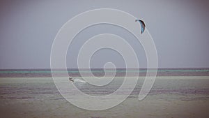 Kite surfer in Dunsborough, Western Australia