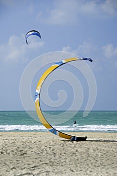 Kite surfing