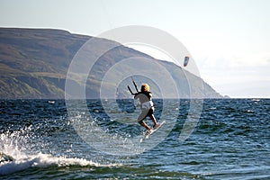 Kite Surfing.