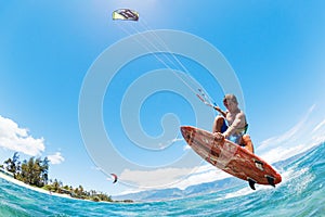 Kite Surfing photo