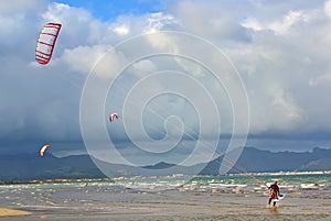 Kite surfing in Majorca