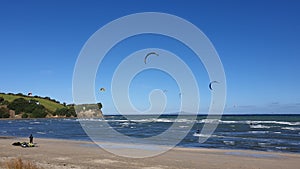 Kite surfing New Zealand