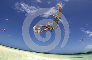 Kiteboarder