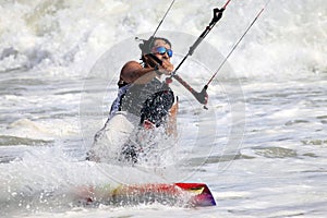 Kiteboarder