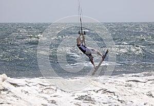 Kiteboarder