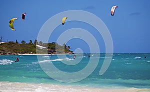 Kiteboarding vacation