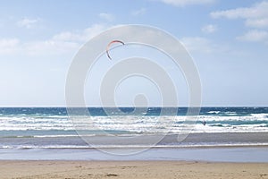 Kitesurf at Famara beach