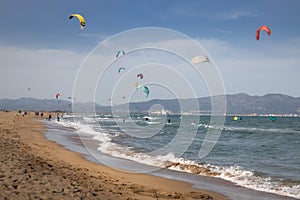 Kitesurf in Sant Pere Pescador Beach