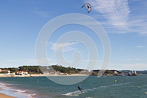 Kitesurf in Santander Bay
