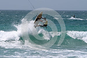 Kitesurfer in SPAIN CHAMPIONSHIP Kitesurf