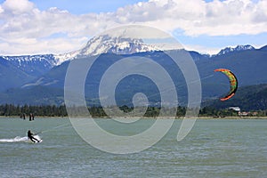 Kitesurfer at Squamish