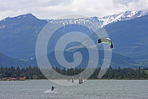 Kitesurfer at Squamish