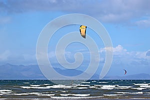 Kitesurfers at Troon