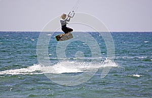 Kitesurfing