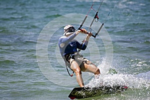 Kitesurfing