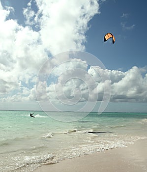 Kitesurfing