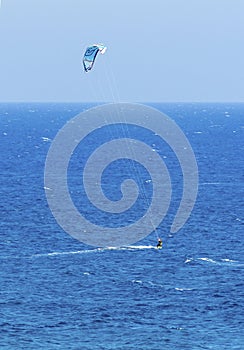 Kitesurfing