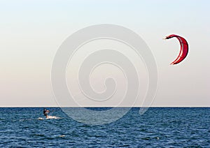 Kitesurfing