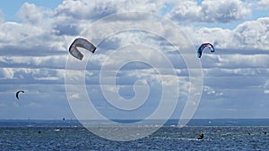 Kitesurfing