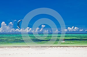 Kitesurfing photo