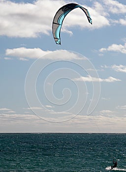 Kitesurfing in Paradise