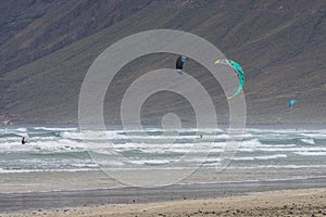 Kitesurfing