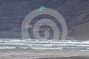 Kitesurfing