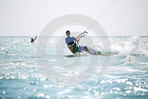 Kitesurfing