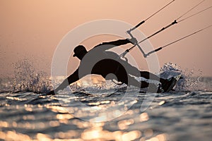 Kitesurfing