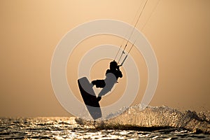 Kitesurfing