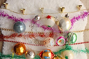 Kitschy Vintage Christmas Decorations